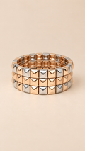 Metallic light Luxe Stack