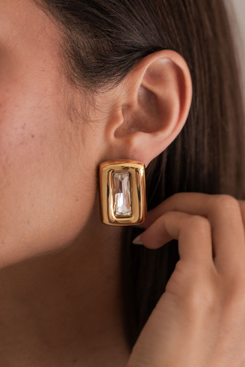 Baguette Frame Studs