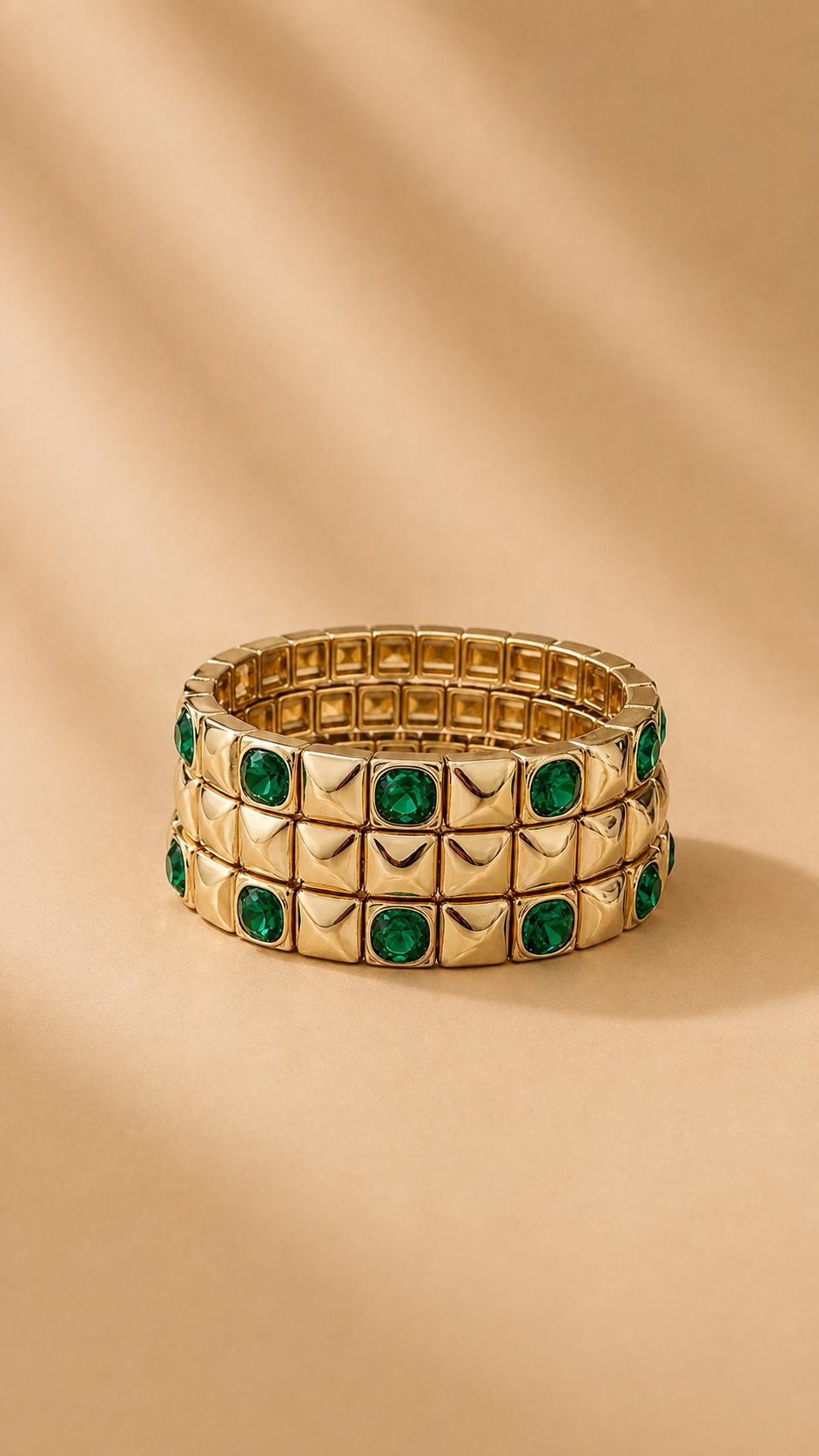 Gold & Green stack