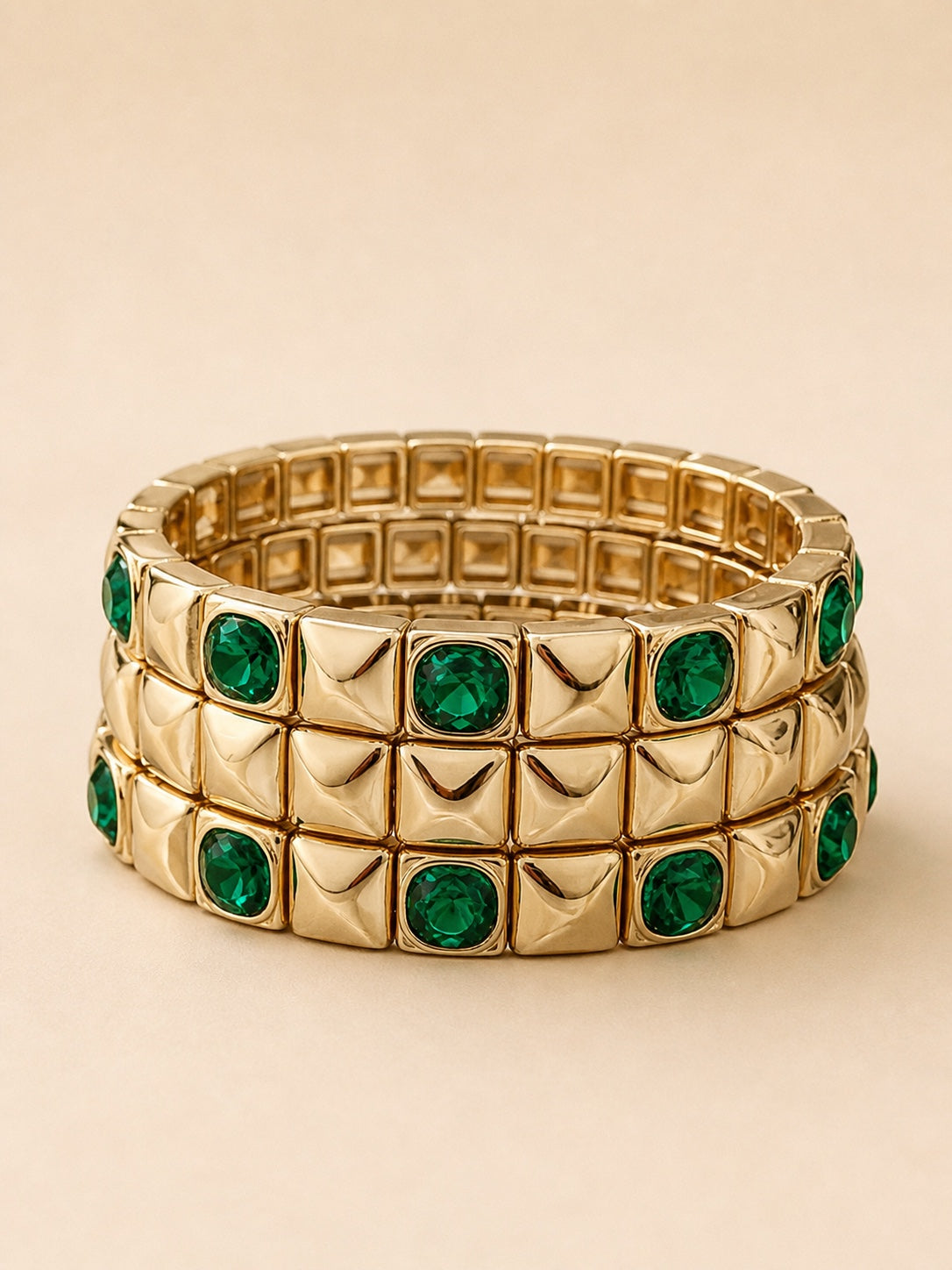 Gold & Green stack