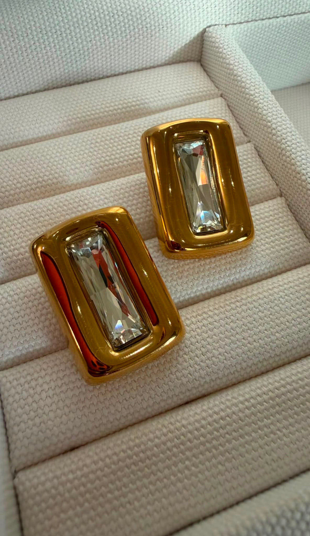 Baguette Frame Studs