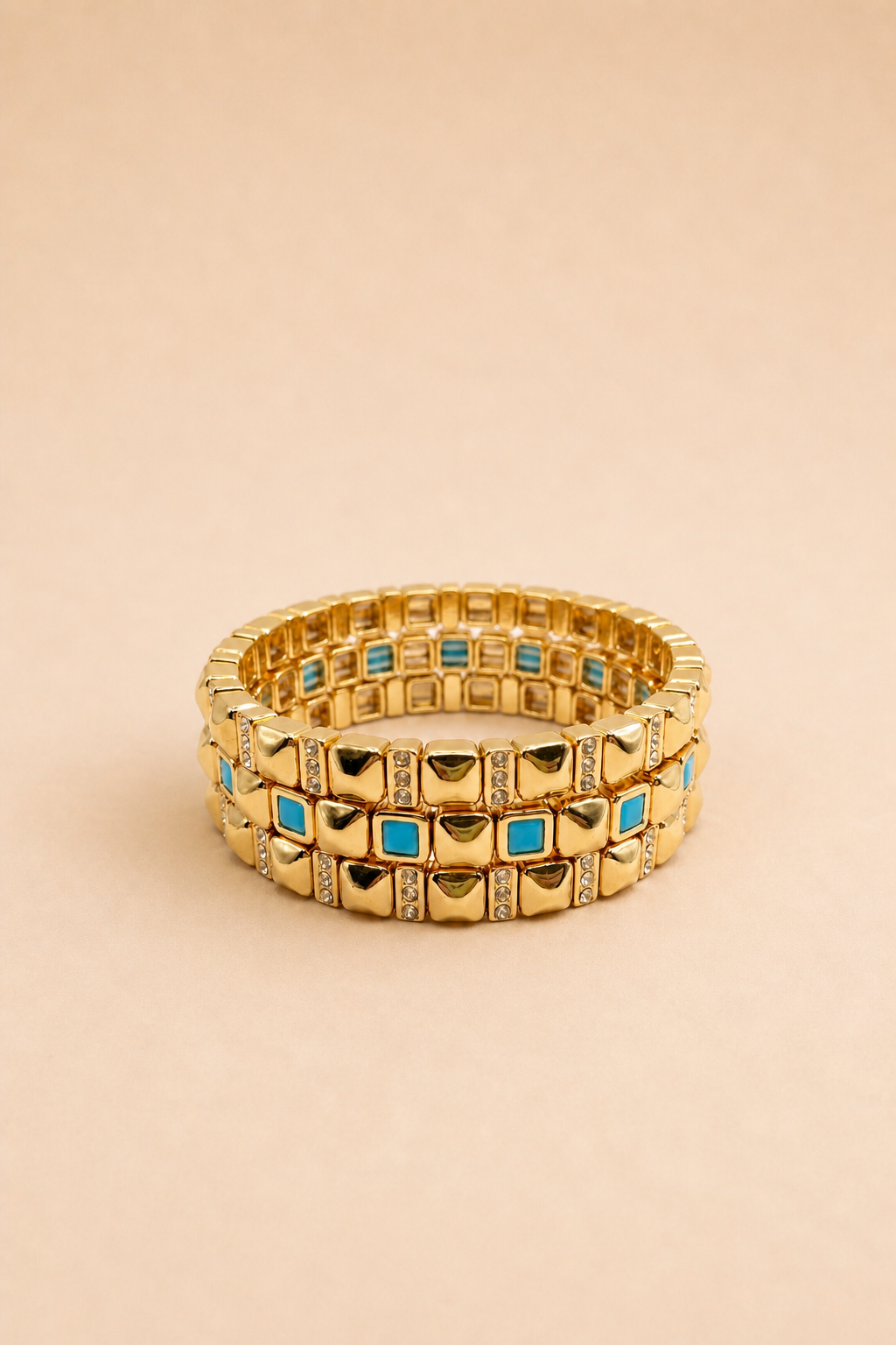 Turquoise Gold Stack