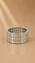 Silver Crystal Stack