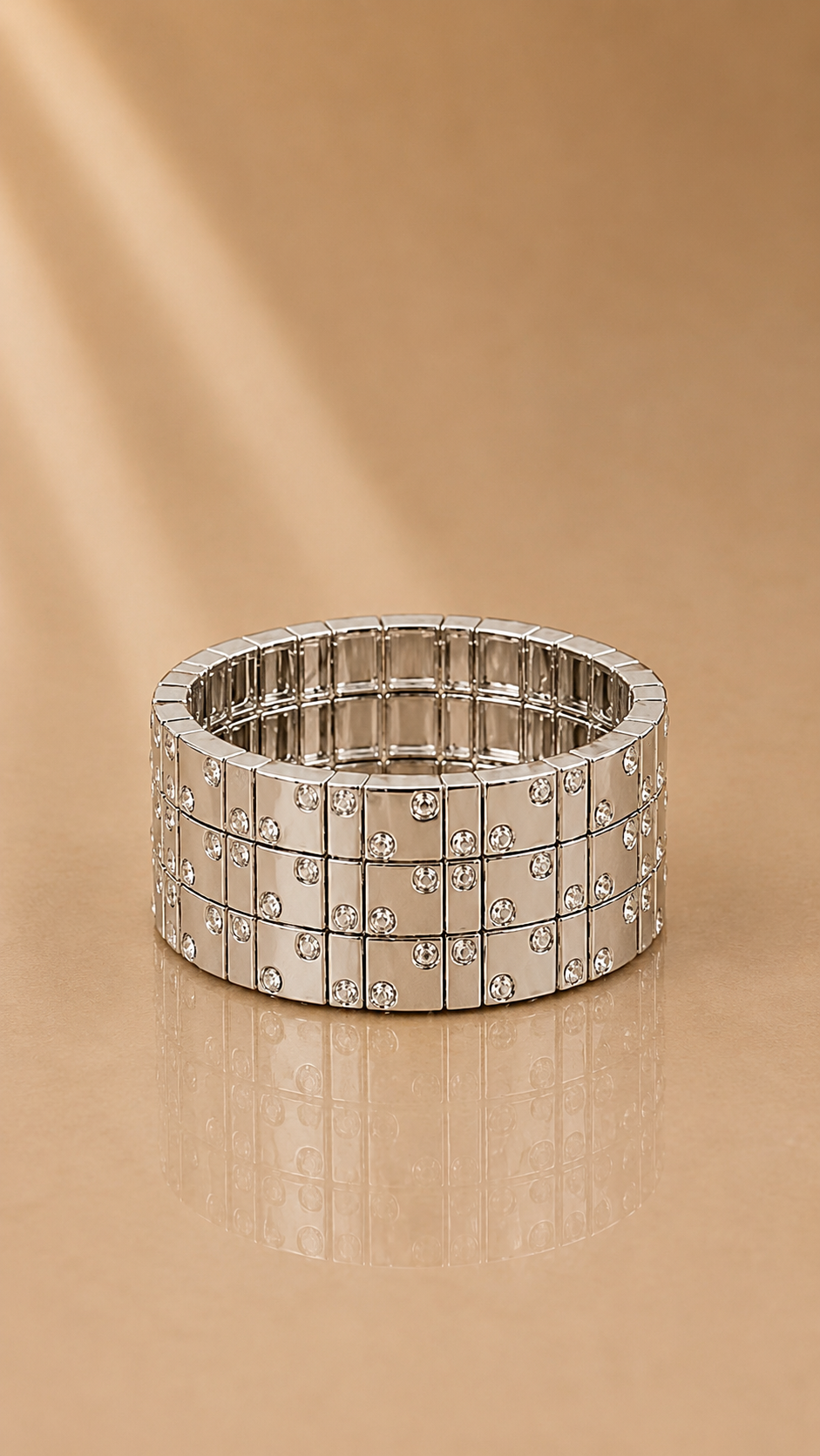 Silver Crystal Stack