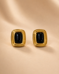 Black-Gold Studs
