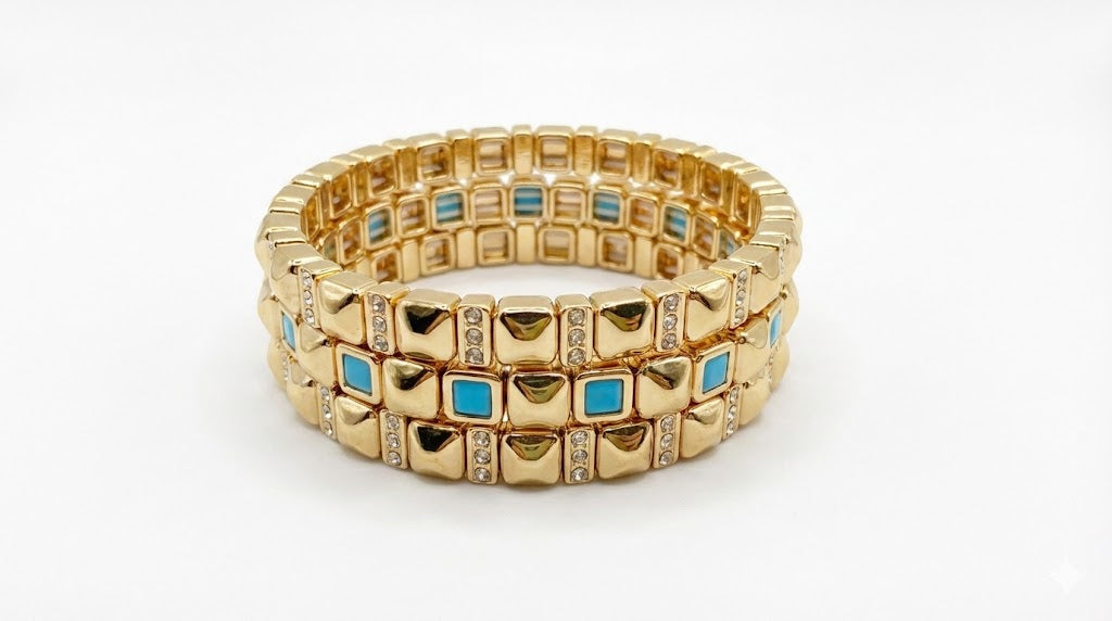 Turquoise Luxe Stack